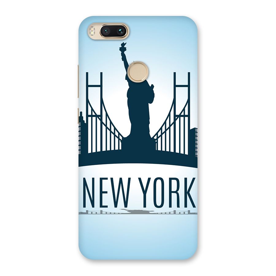 New York Skyline Back Case for Mi A1