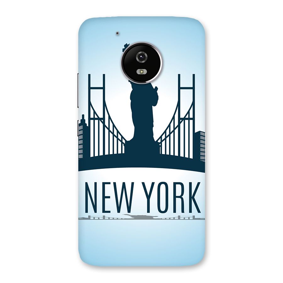 New York Skyline Back Case for Moto G5