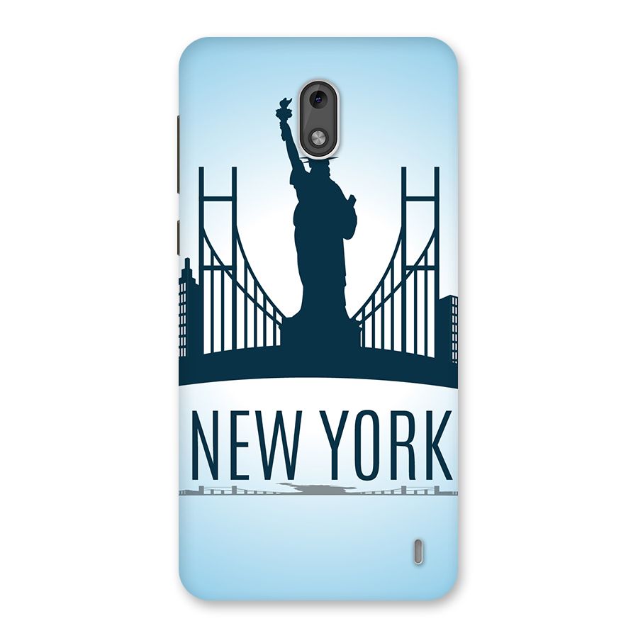 New York Skyline Back Case for Nokia 2