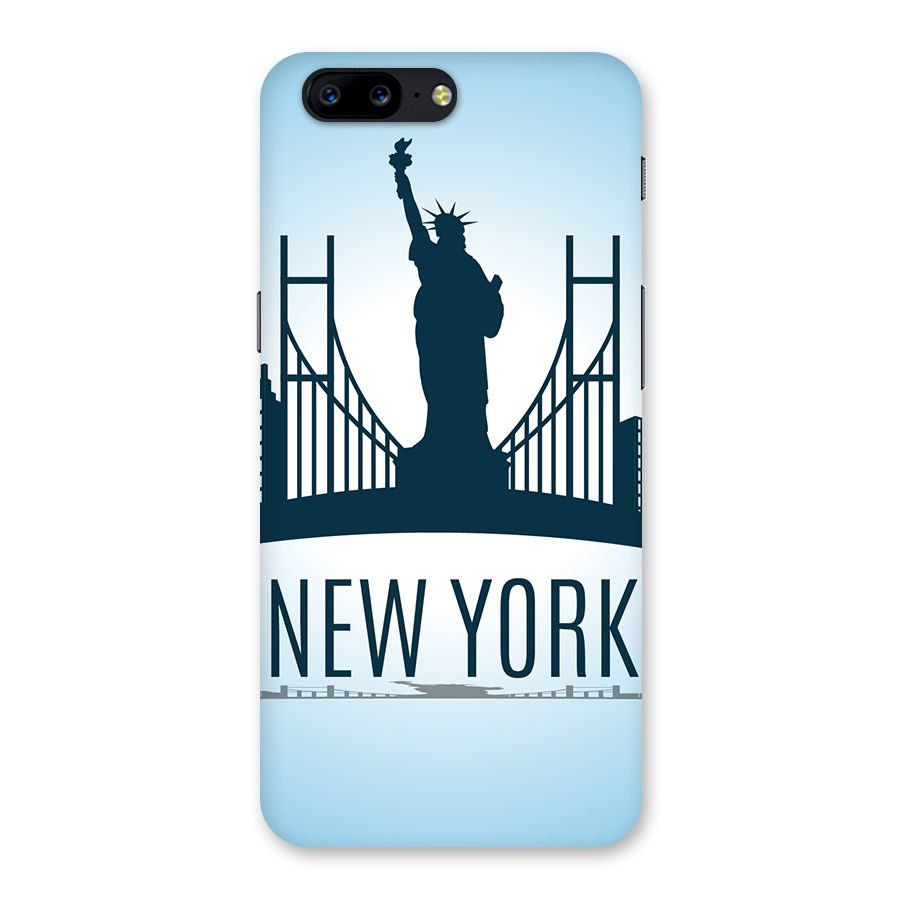 New York Skyline Back Case for OnePlus 5