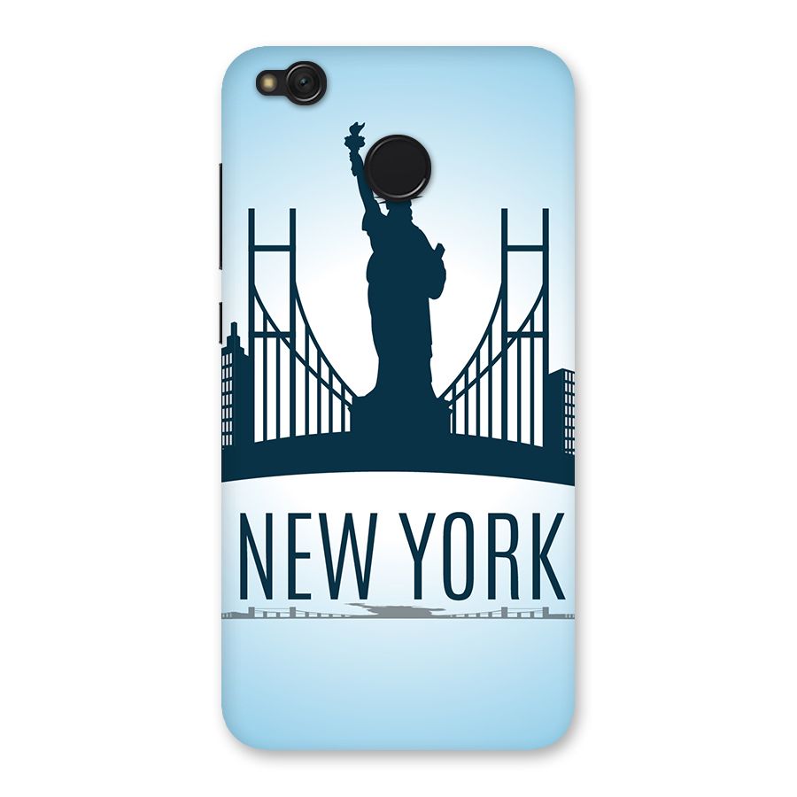 New York Skyline Back Case for Redmi 4