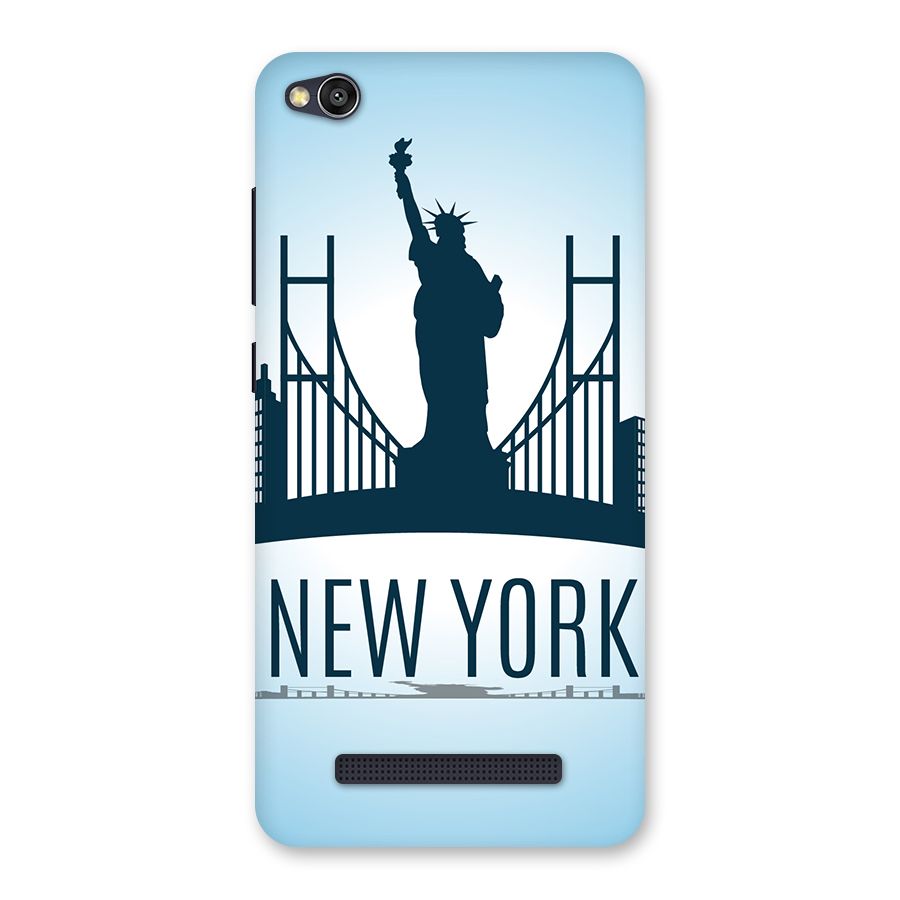 New York Skyline Back Case for Redmi 4A