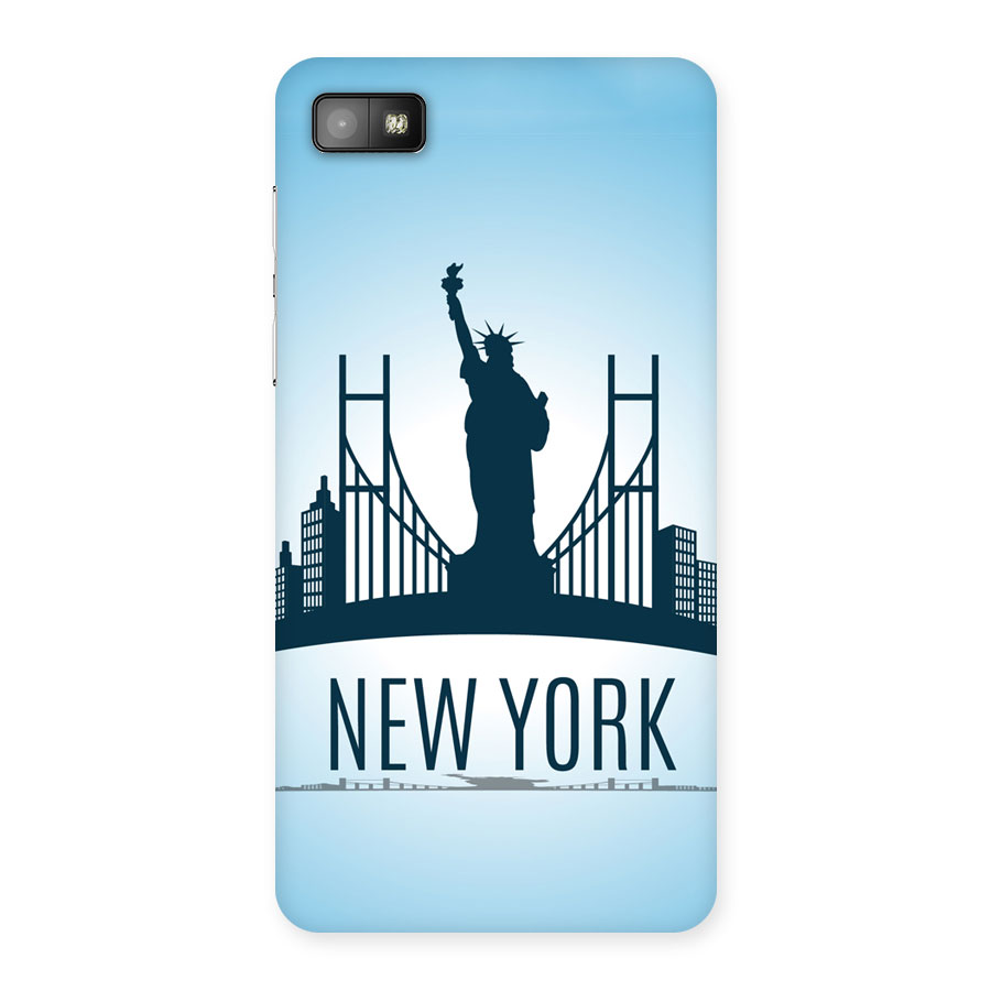 New York Skyline Back Case for Blackberry Z10
