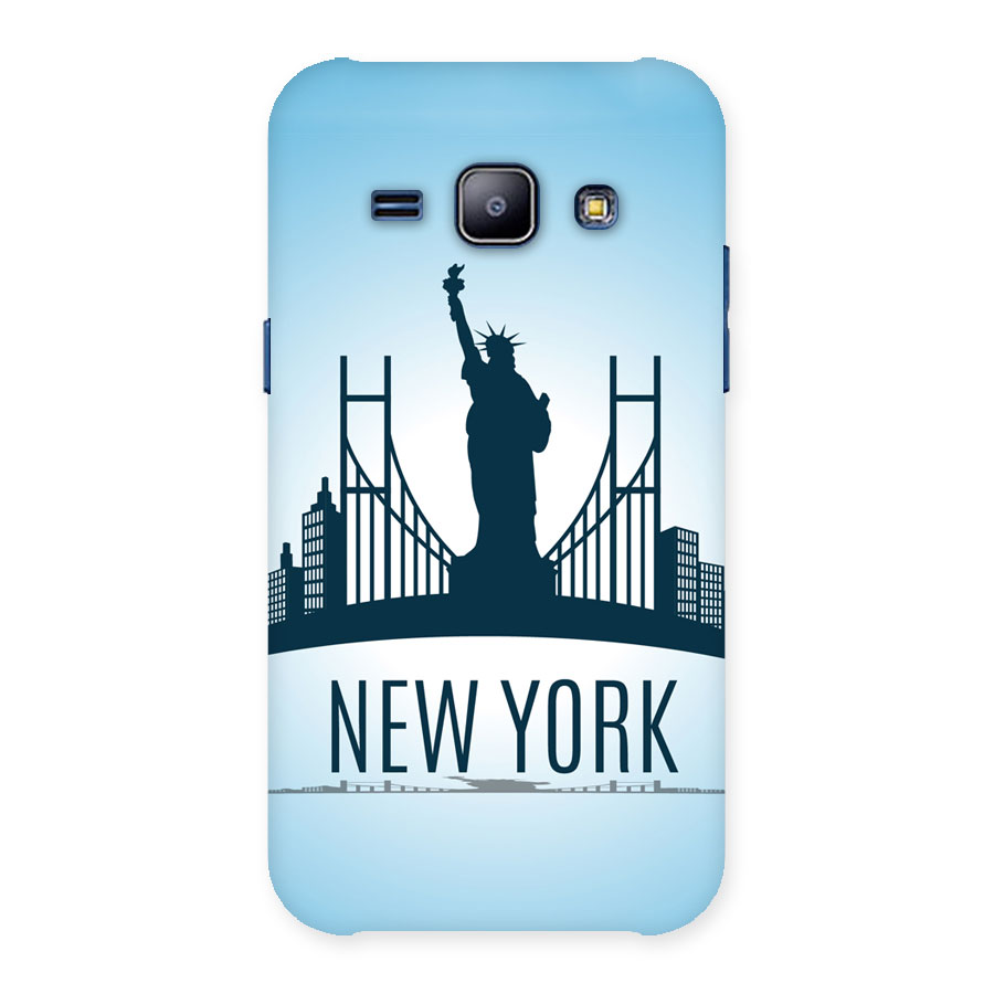 New York Skyline Back Case for Galaxy J1