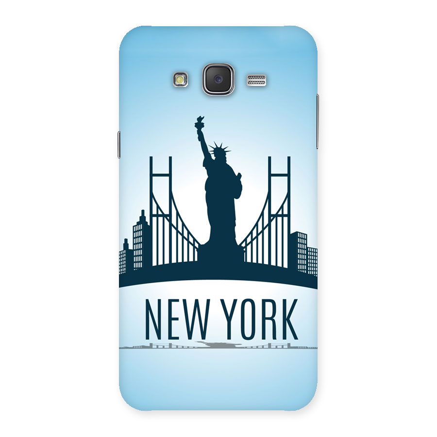 New York Skyline Back Case for Galaxy J7