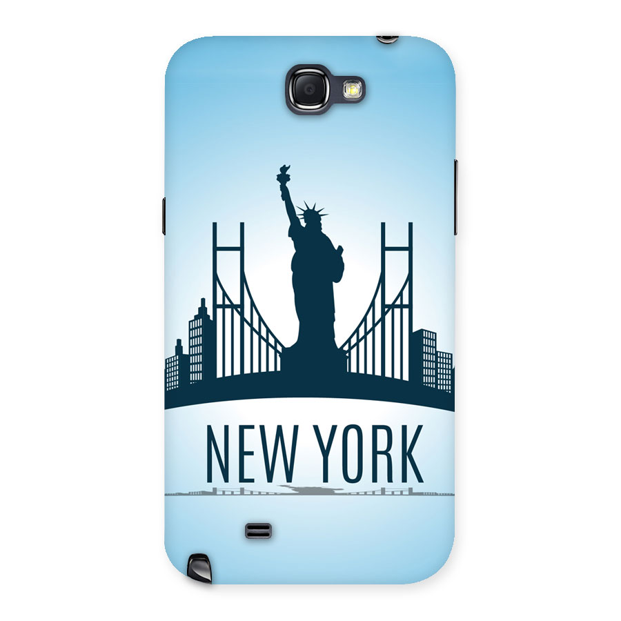 New York Skyline Back Case for Galaxy Note 2