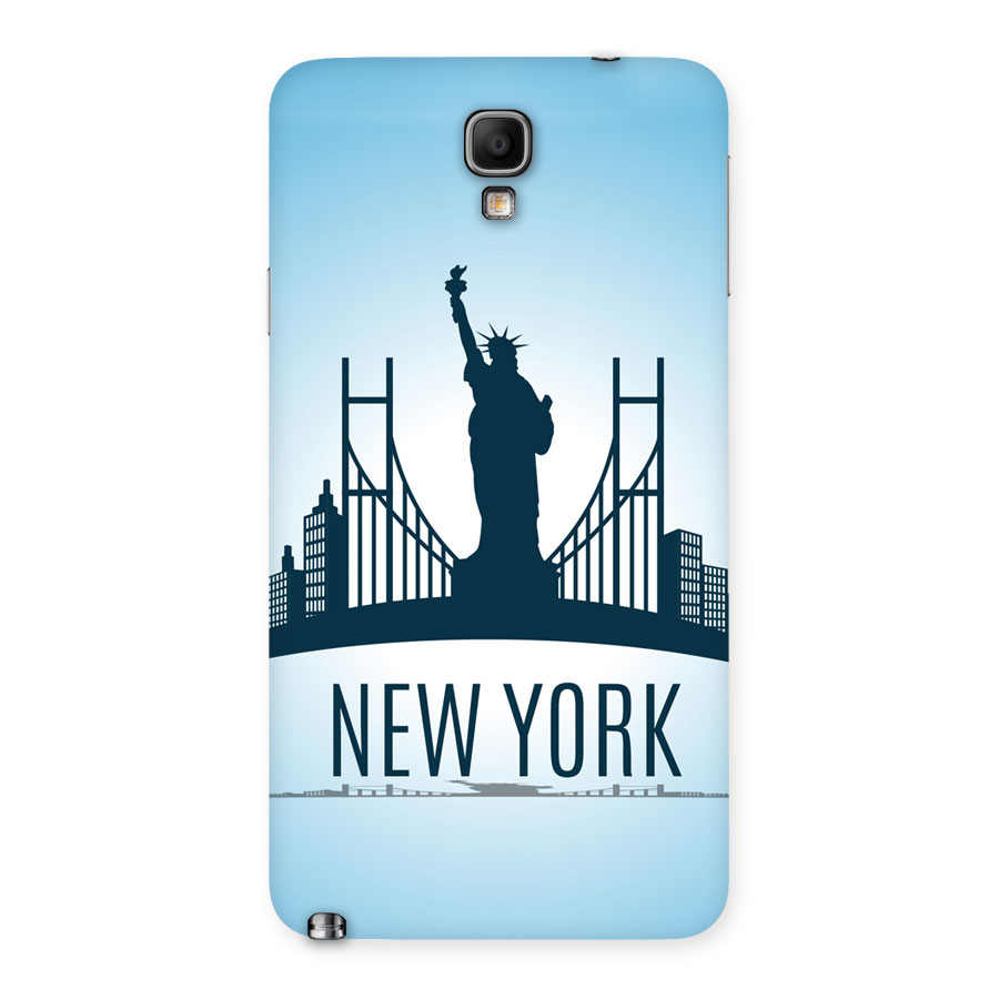 New York Skyline Back Case for Galaxy Note 3 Neo