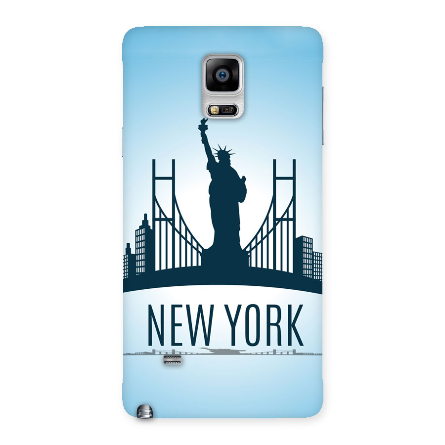 New York Skyline Back Case for Galaxy Note 4