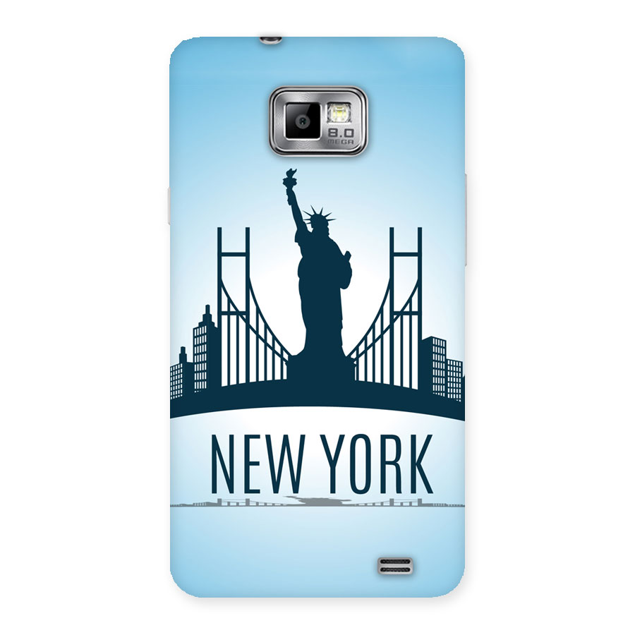 New York Skyline Back Case for Galaxy S2