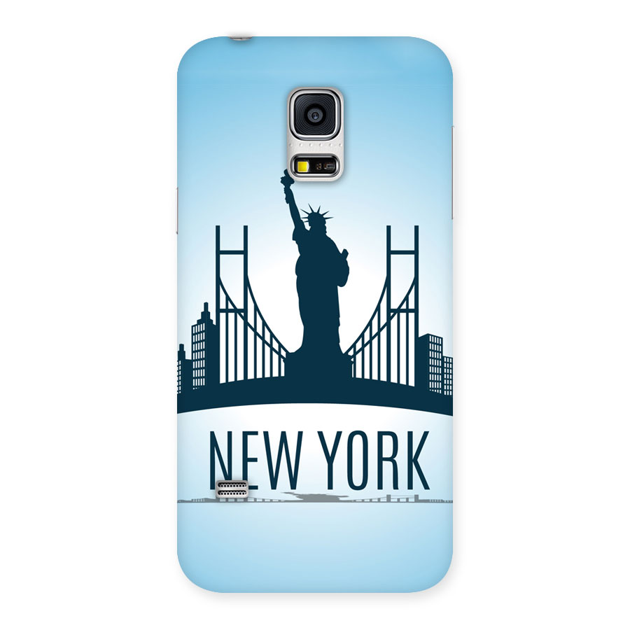 New York Skyline Back Case for Galaxy S5 Mini