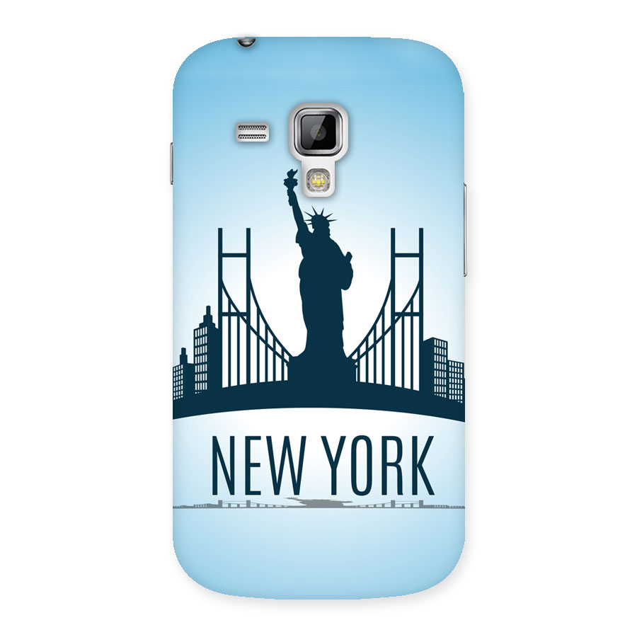 New York Skyline Back Case for Galaxy S Duos