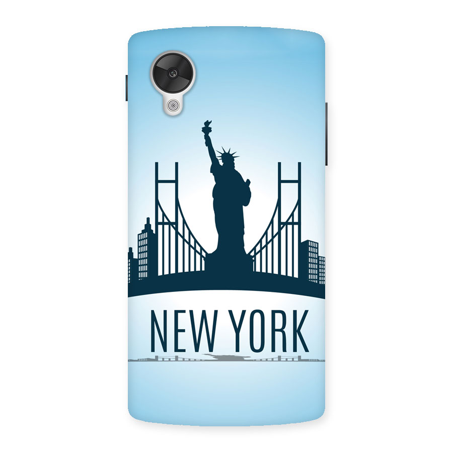 New York Skyline Back Case for Google Nexus 5