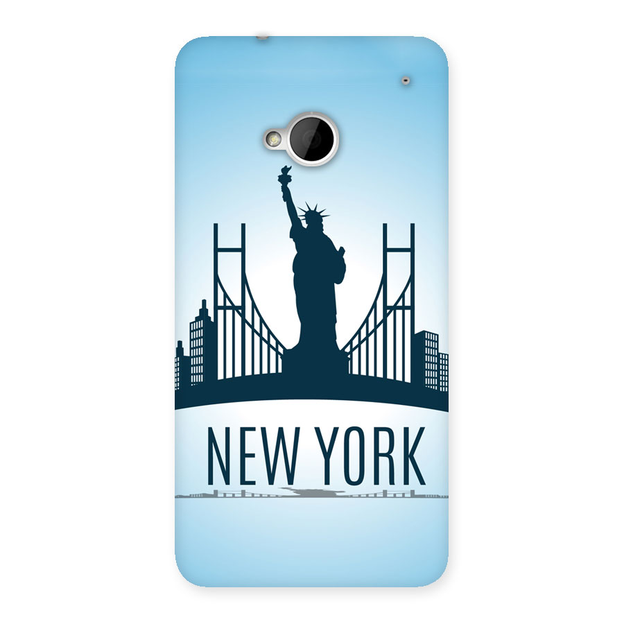 New York Skyline Back Case for HTC One M7