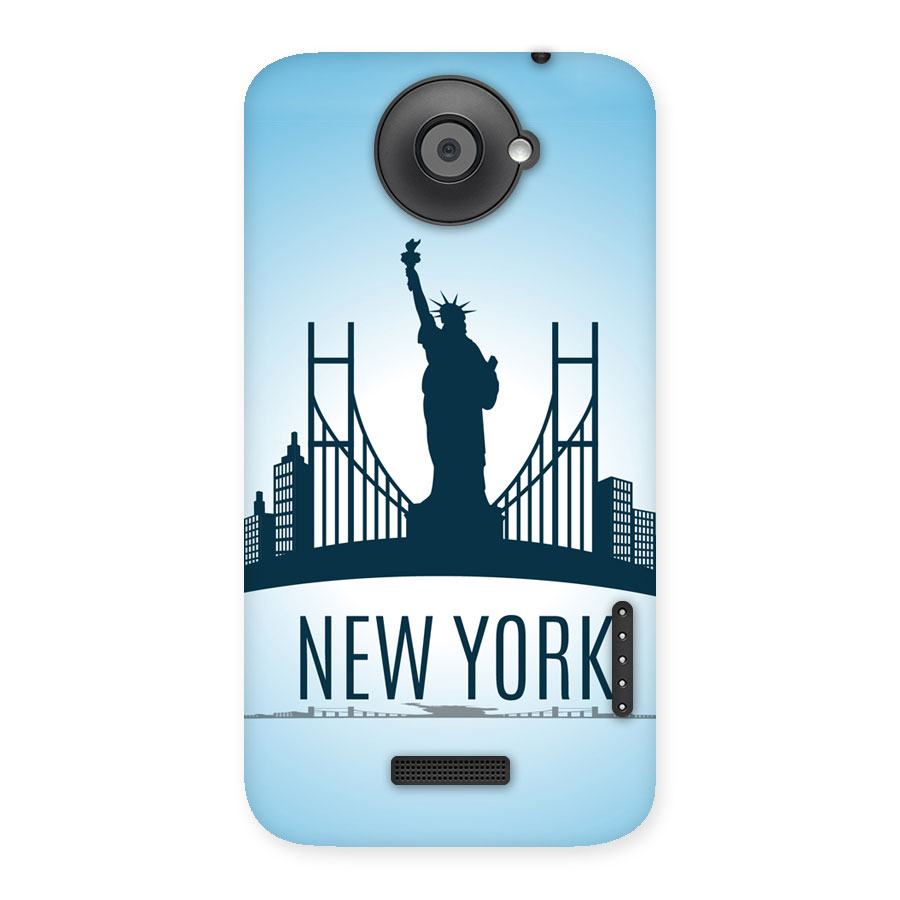 New York Skyline Back Case for HTC One X