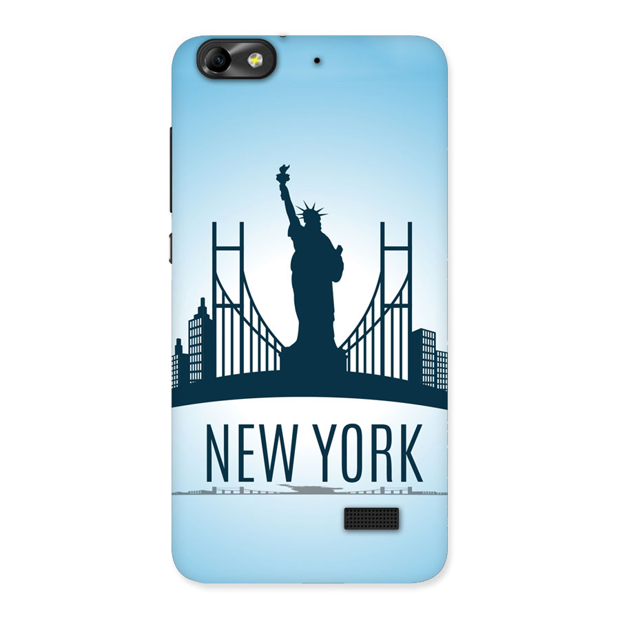 New York Skyline Back Case for Honor 4C