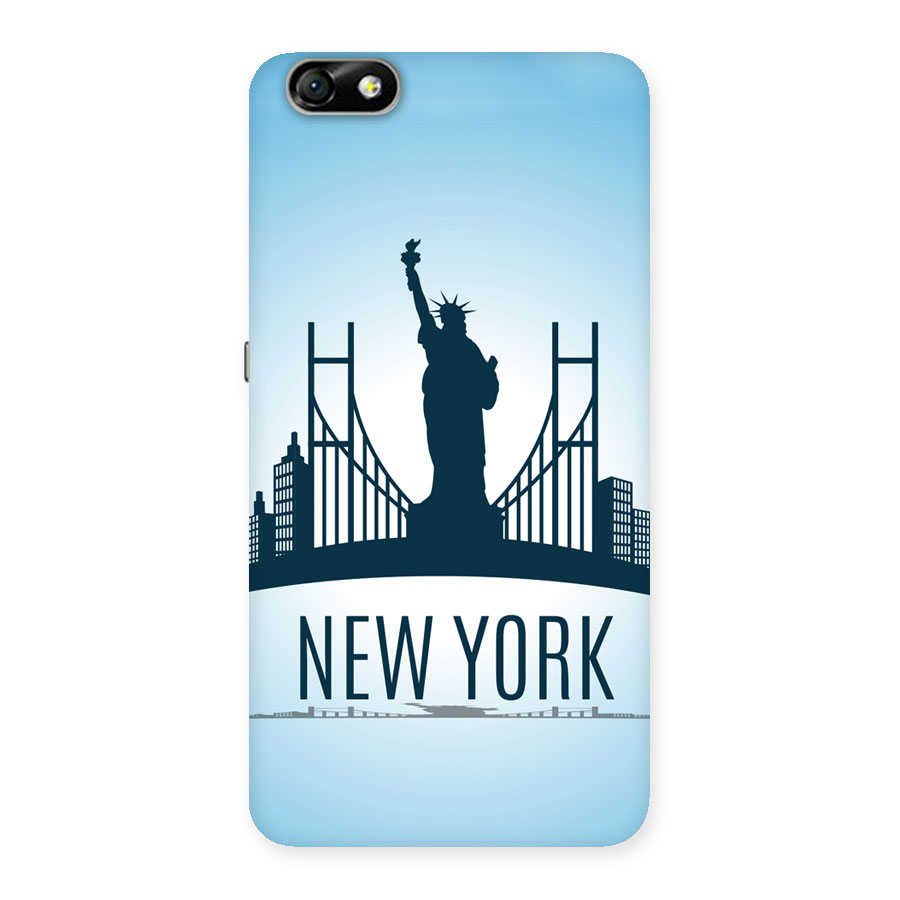 New York Skyline Back Case for Honor 4X
