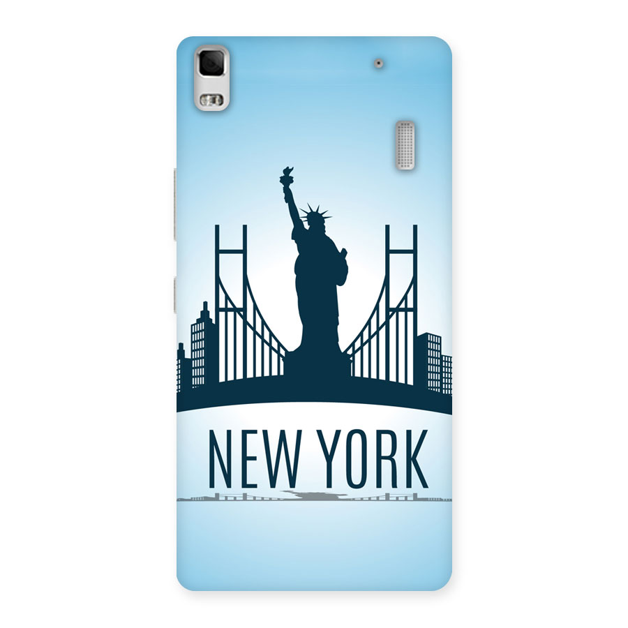New York Skyline Back Case for Lenovo A7000
