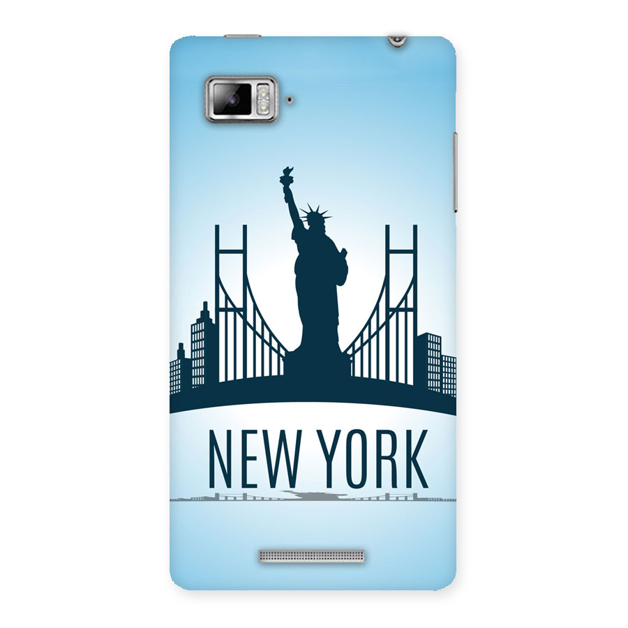New York Skyline Back Case for Lenovo Vibe Z K910