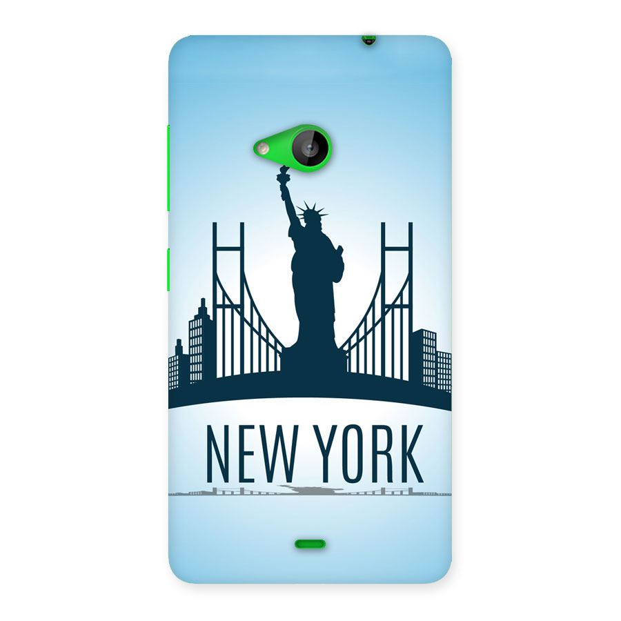 New York Skyline Back Case for Lumia 535