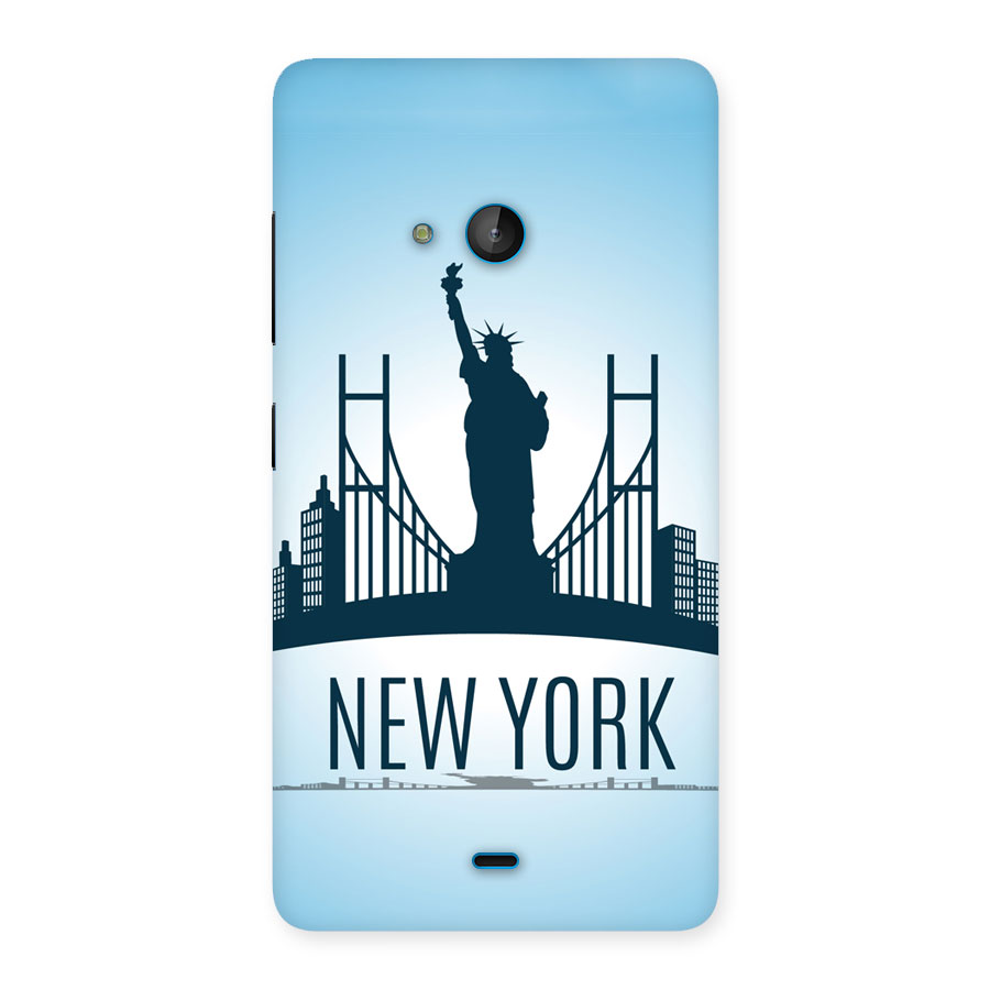 New York Skyline Back Case for Lumia 540