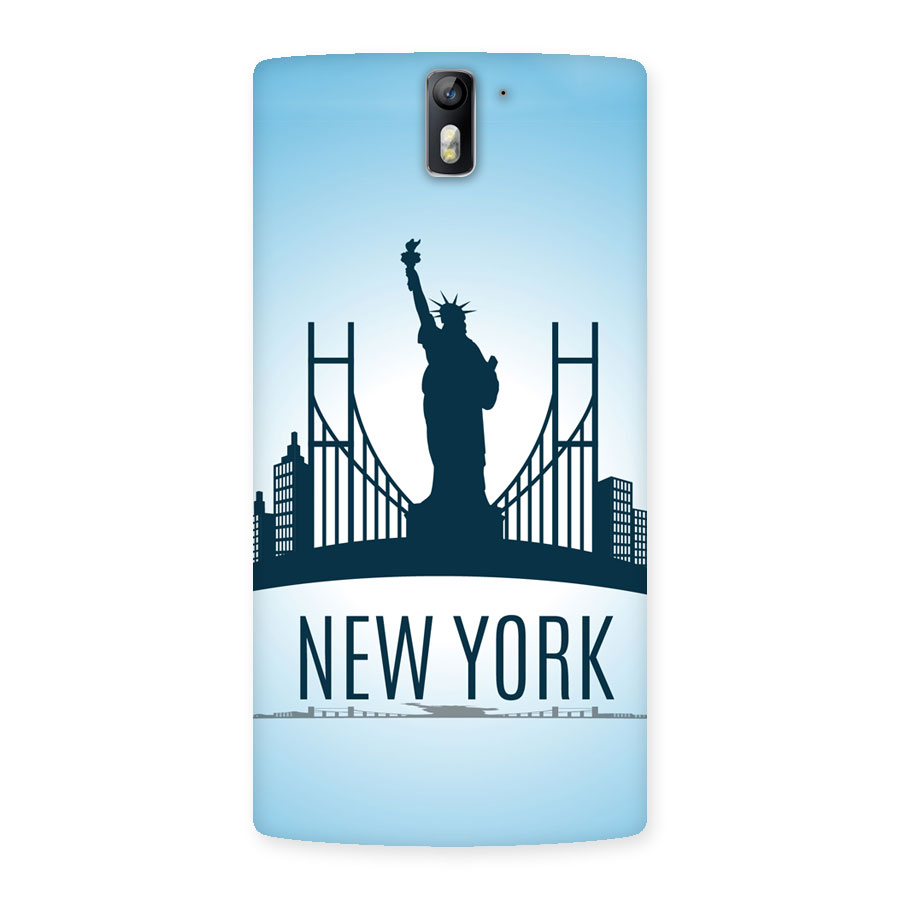 New York Skyline Back Case for One Plus One
