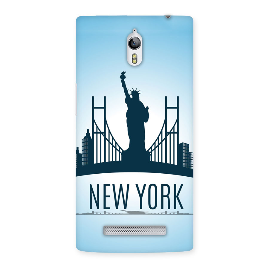 New York Skyline Back Case for Oppo Find 7