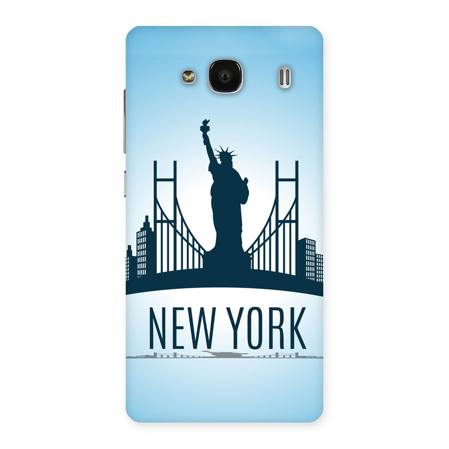 New York Skyline Back Case for Redmi 2