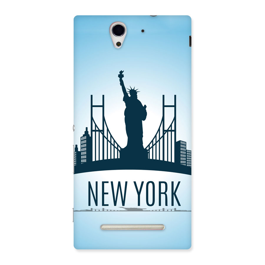 New York Skyline Back Case for Sony Xperia C3