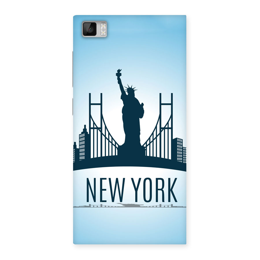 New York Skyline Back Case for Xiaomi Mi3