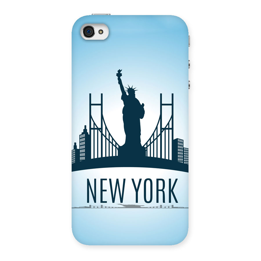 New York Skyline Back Case for iPhone 4 4s