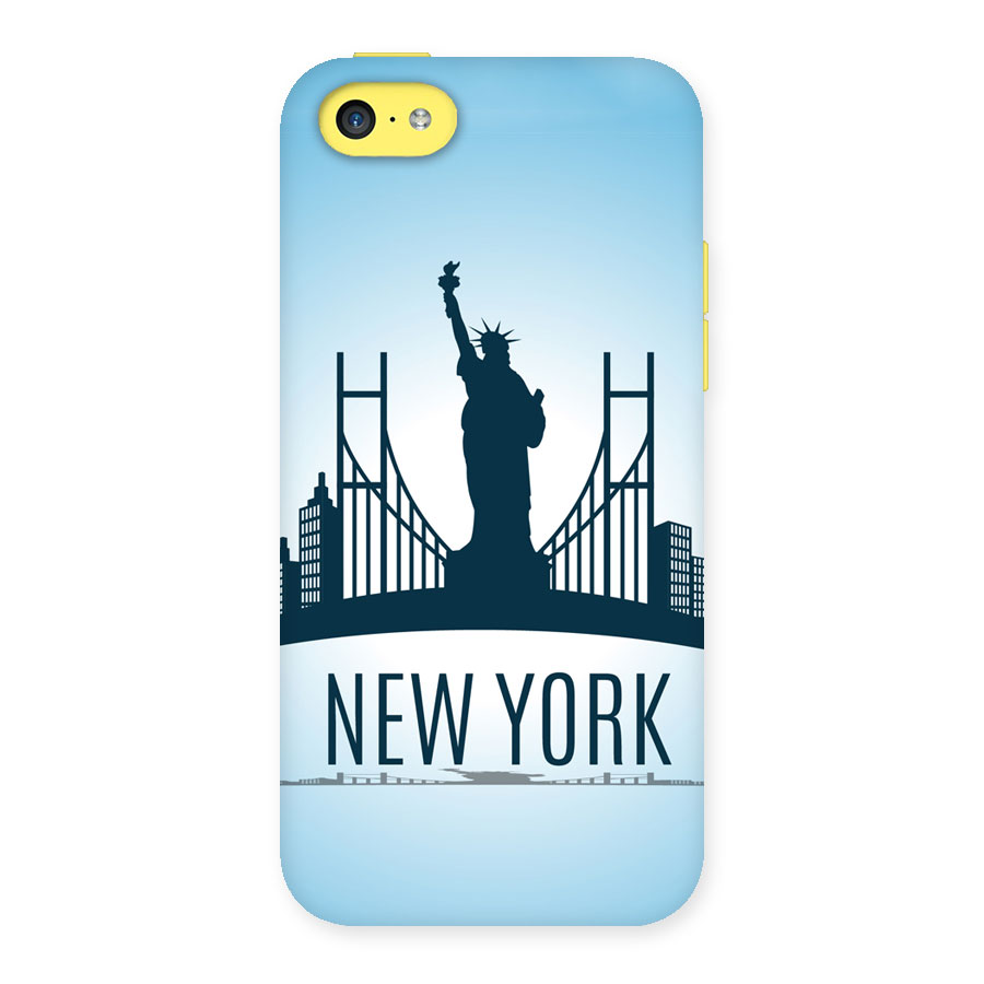 New York Skyline Back Case for iPhone 5C
