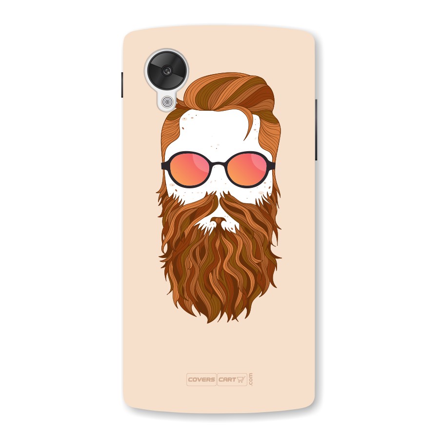 Man in Beard Back Case for Nexus 5