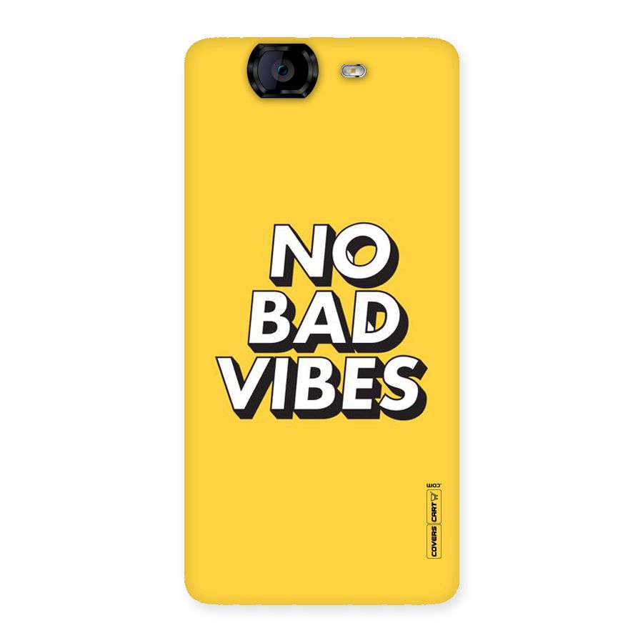 No Bad Vibes Back Case for Canvas Knight A350