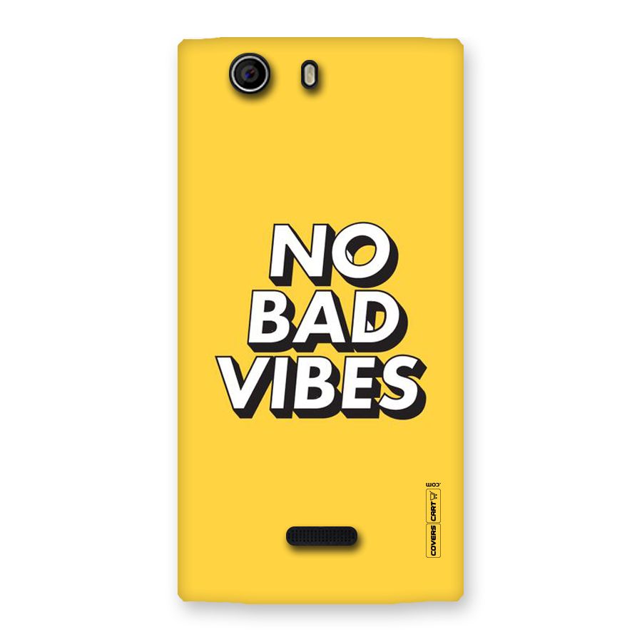 No Bad Vibes Back Case for Canvas Nitro 2 E311