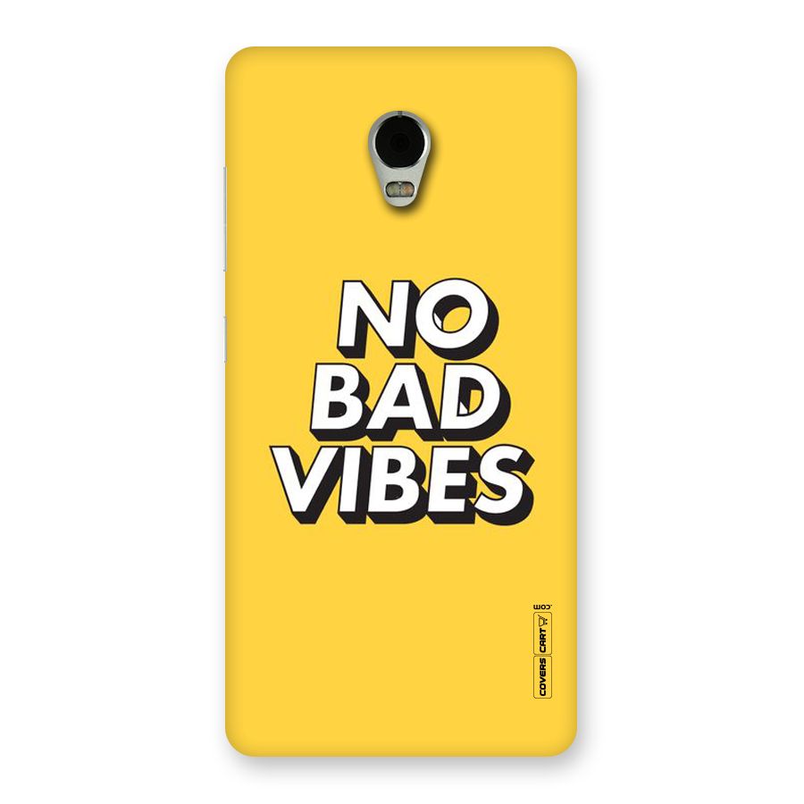 No Bad Vibes Back Case for Lenovo Vibe P1