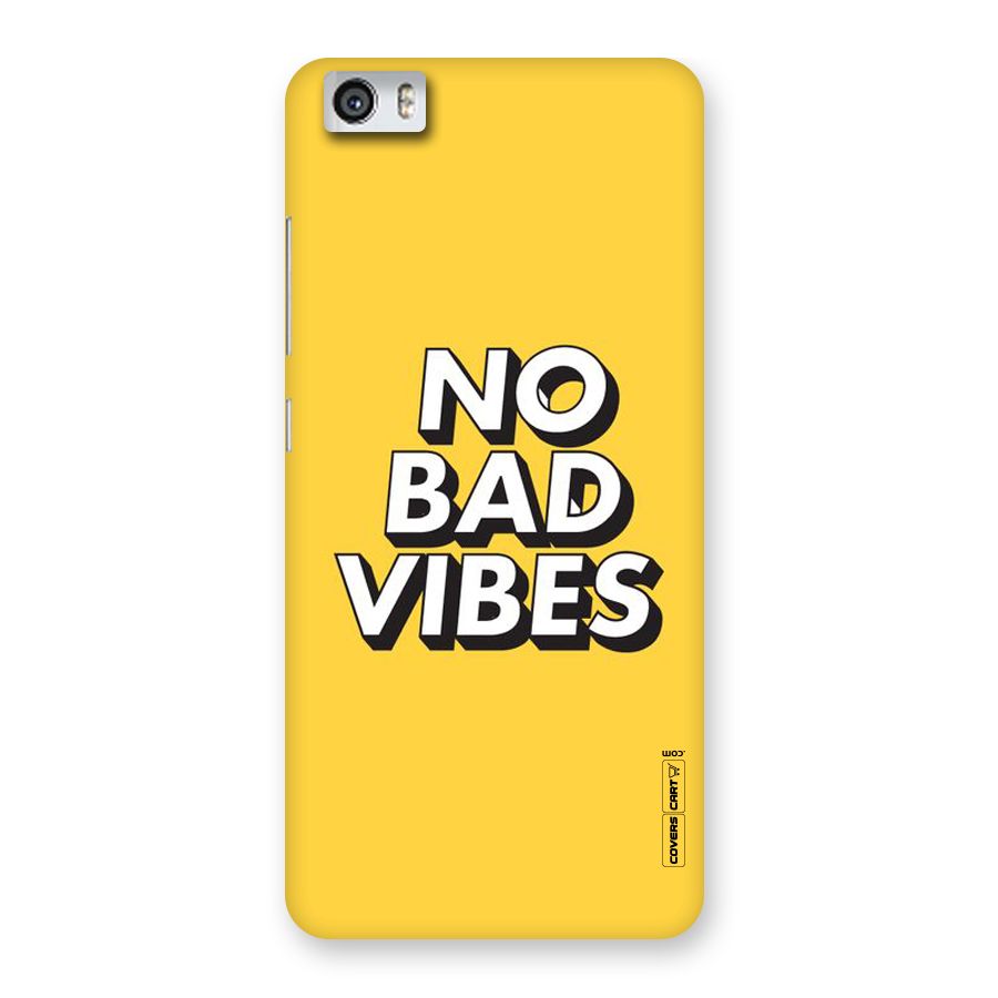 No Bad Vibes Back Case for Xiaomi Redmi Mi5