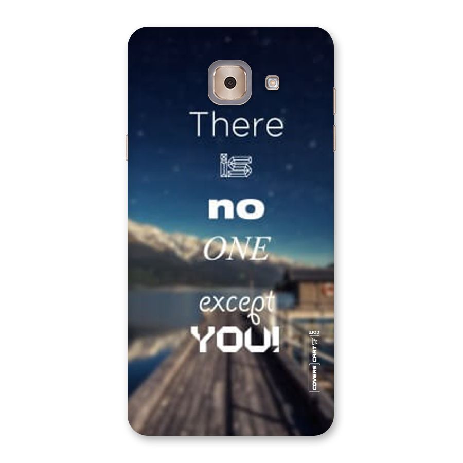 No One But You Back Case for Galaxy J7 Max
