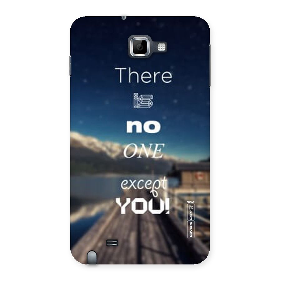 No One But You Back Case for Galaxy Note