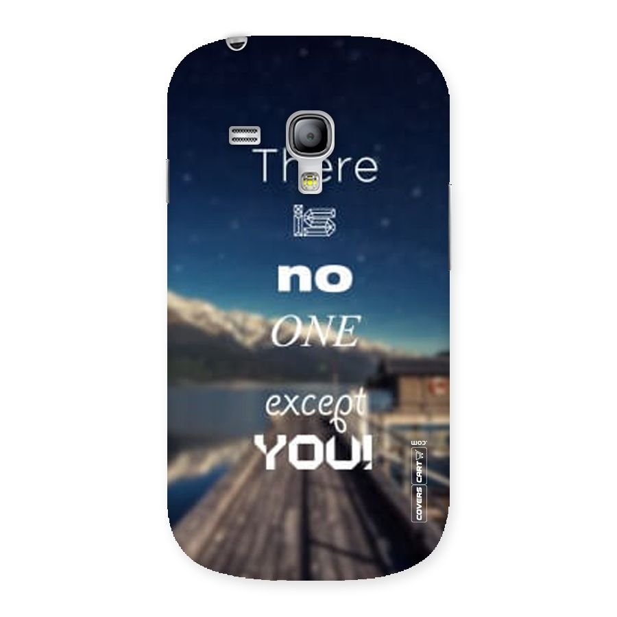 No One But You Back Case for Galaxy S3 Mini