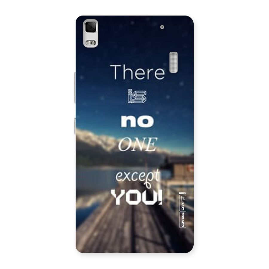 No One But You Back Case for Lenovo K3 Note