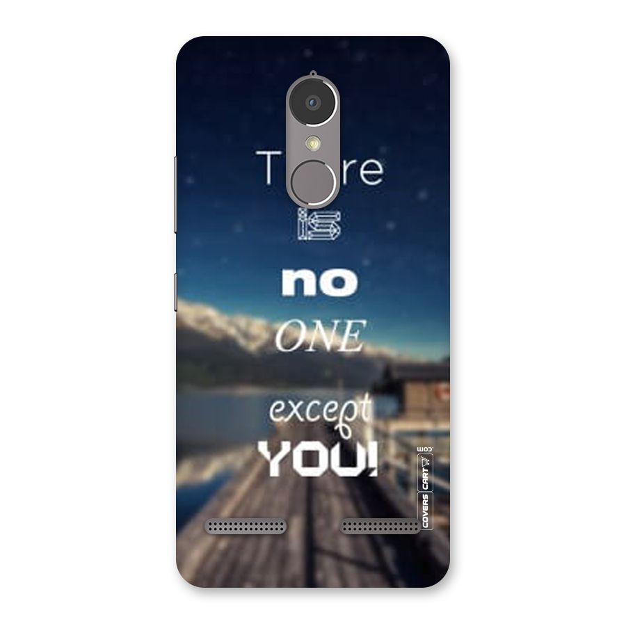 No One But You Back Case for Lenovo K6