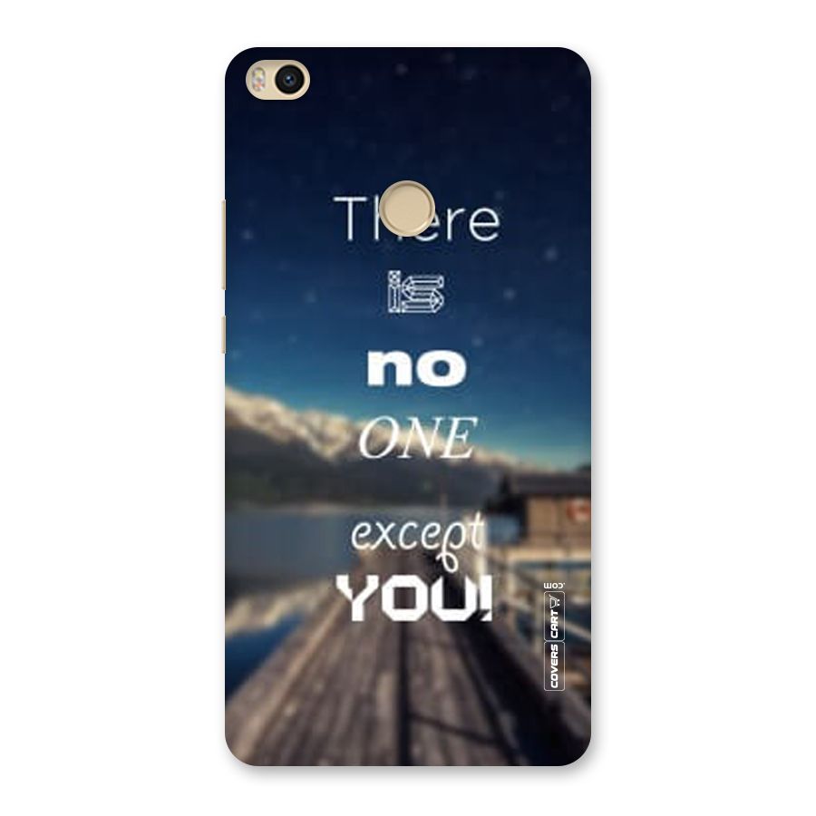 No One But You Back Case for Mi Max 2