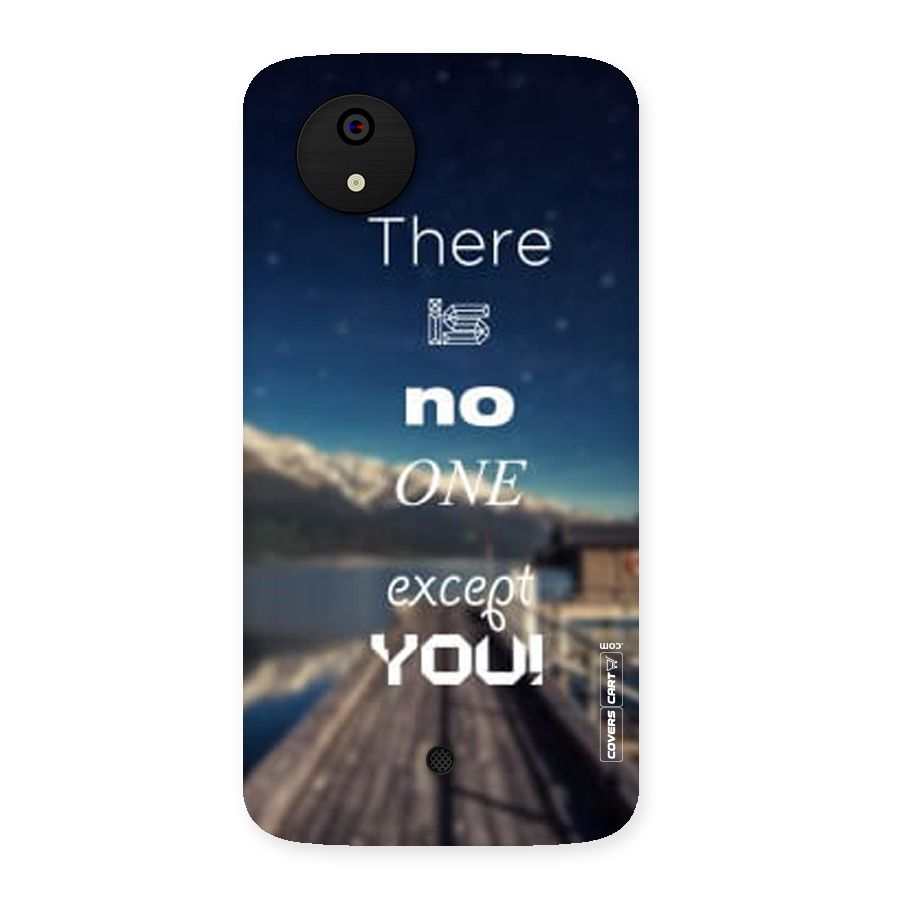 No One But You Back Case for Micromax Canvas A1