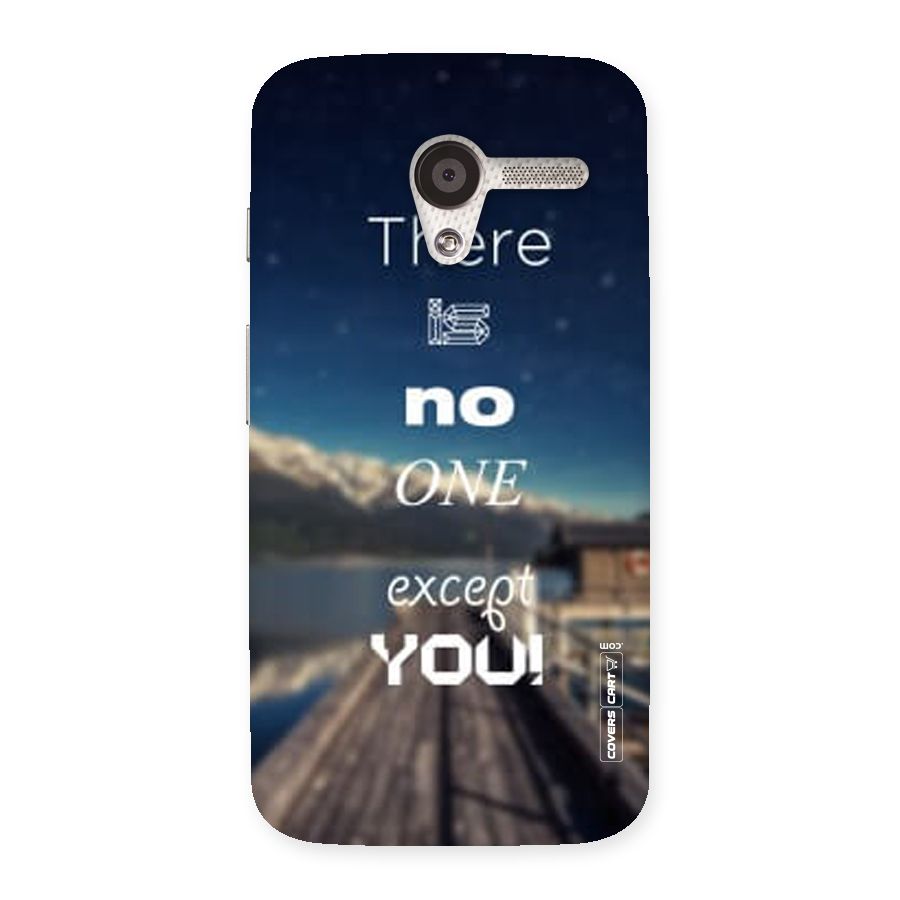 No One But You Back Case for Moto X