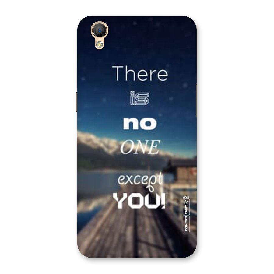 No One But You Back Case for Oppo A37
