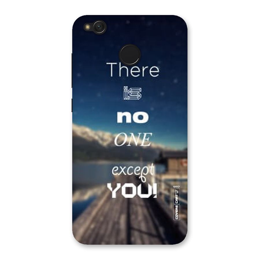 No One But You Back Case for Redmi 4
