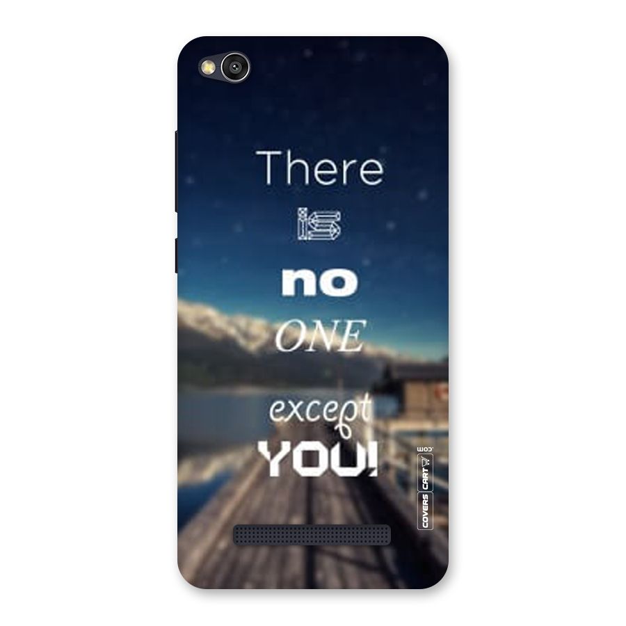 No One But You Back Case for Redmi 4A