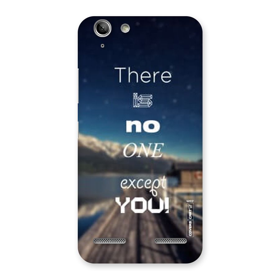 No One But You Back Case for Vibe K5