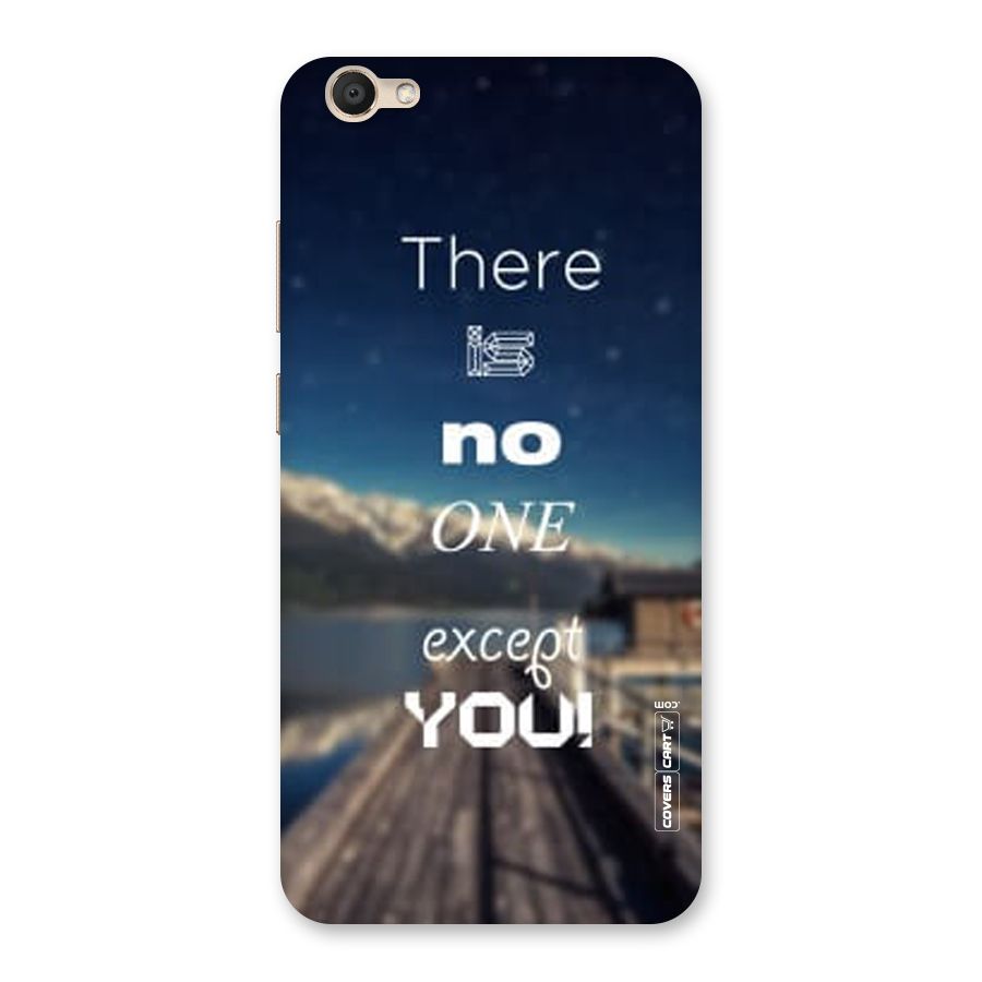 No One But You Back Case for Vivo V5