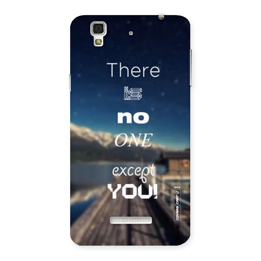 No One But You Back Case for YU Yureka Plus